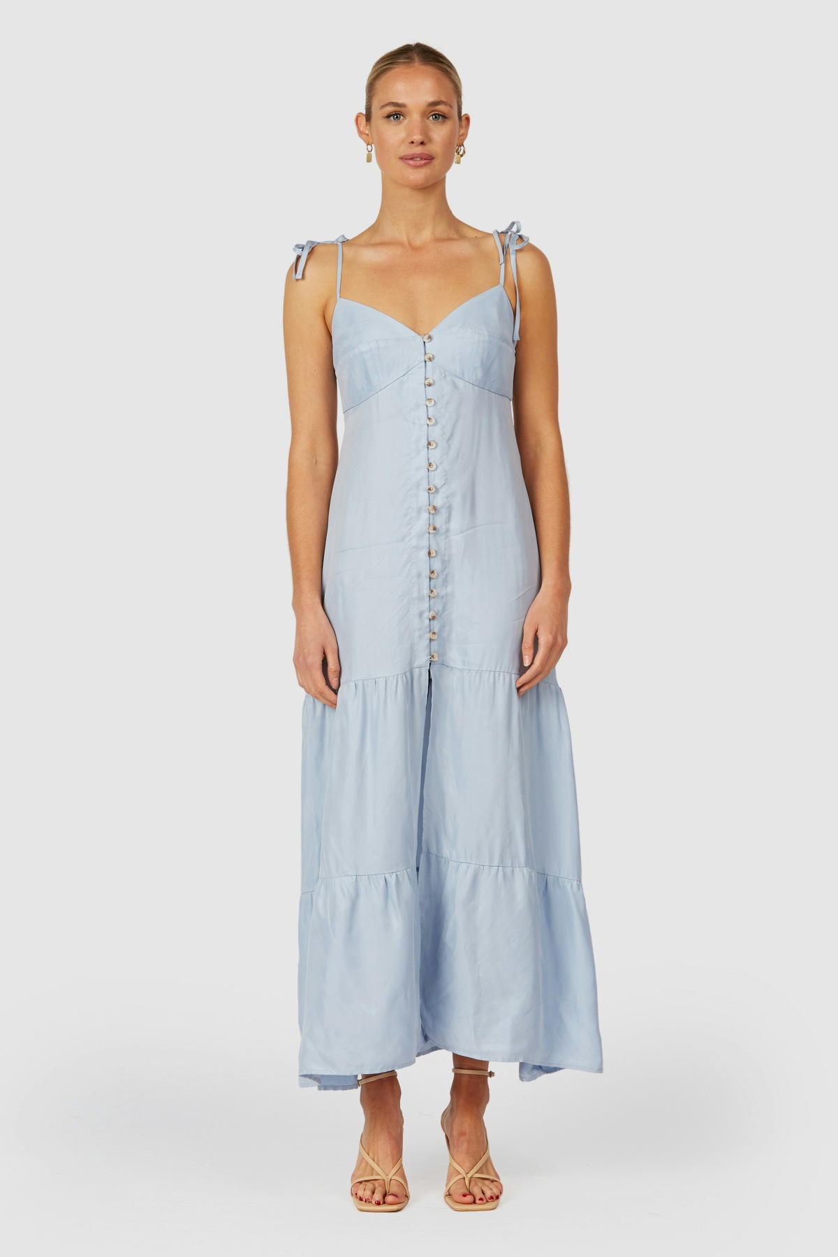 sky maxi dress